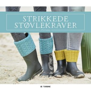 Strikkede Støvlekraver - Pia Frandsen - Bog