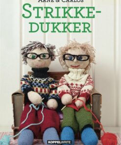Strikkedukker - Arne & Carlos - Bog