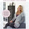 Strikkeopskrift - Hyggetrøje i snyderib (E-bog)