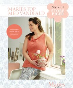 Strikkeopskrift - Maries top med vandfald (E-bog)