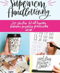 Supernem Handlettering - Kiley Bennett - Bog