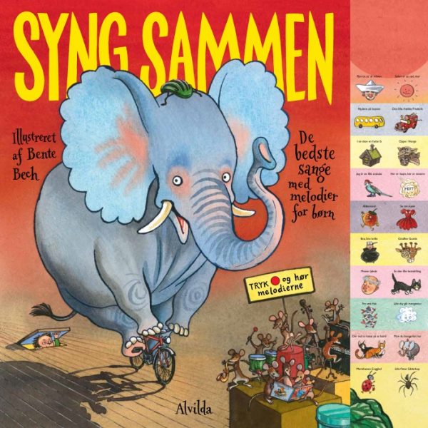 Syng sammen - De bedste sange med melodier for børn (Bog)