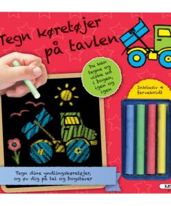 TEGN KØRETØJER PÅ TAVLEN (Bog)