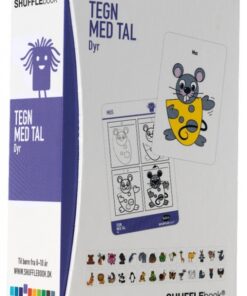 Tegn med tal - Dyr (Bog)