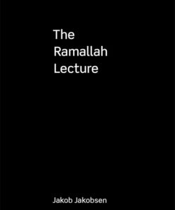 The Rammalah Lecture - Jakob Jakobsen - Bog