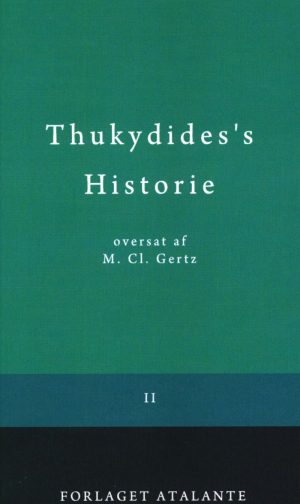 Thukydidess Historie Ii - Thukydid - Bog