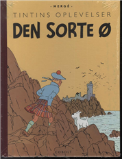 Tintins Oplevelser: Den sorte ø (Bog)