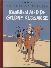 Tintins Oplevelser: Krabben med de gyldne klosakse (Bog)