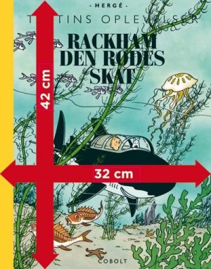 Tintins Oplevelser: Rackham Den Rødes Skat - Gigant - Hergé - Tegneserie