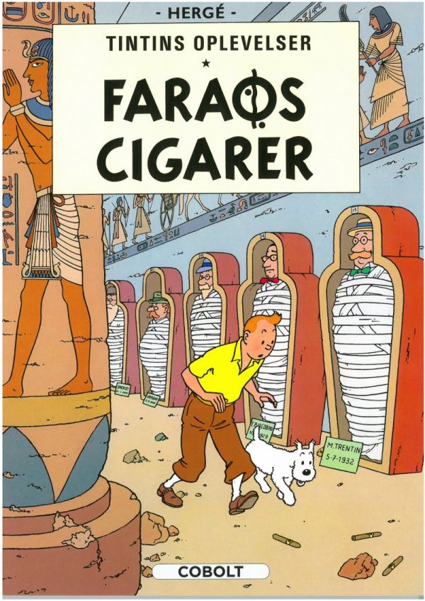 Tintins Oplevelser Standardudgave: Faraos Cigarer -, Ny Oversættelse - Hergé - Tegneserie