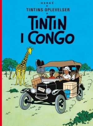 Tintins Oplevelser: Tintin I Congo -, Standardudgave Ny Oversættelse - Hergé - Tegneserie