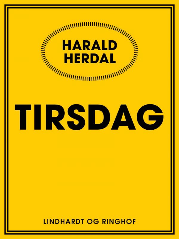 Tirsdag - Harald Herdal - Bog