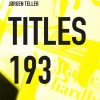 Titles 193 (E-bog)