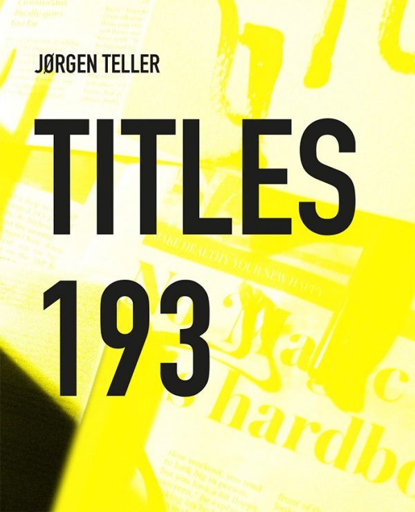 Titles 193 - Jørgen Teller - Bog