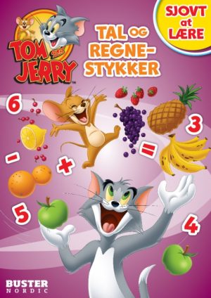 Tom & Jerry: Sjovt at lære: Tal og regnestykker (Bog)