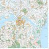 Trap Danmark: Kort over Aalborg Kommune, plankort (Bog)