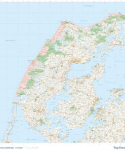 Trap Danmark: Kort over Thisted Kommune (Bog)