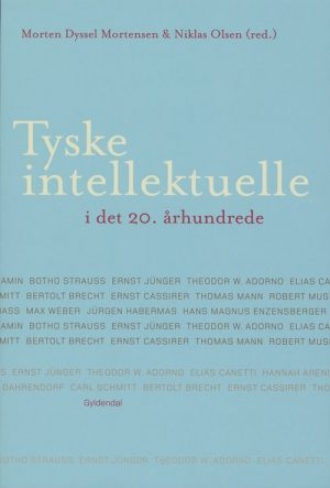 Tyske Intellektuelle I Det 20. århundrede - Niklas Olsen - Bog