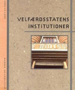 Velfærdsstatens Institutioner - Jørgen Grønnegård Christensen - Bog