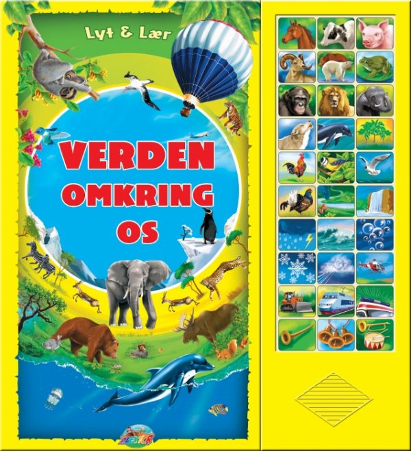 Verden omkring os (Med 30 lyde) (Bog)