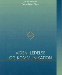 Viden, ledelse og kommunikation (Bog)