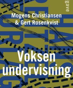 Voksenundervisning - Gert Rosenkvist - Bog