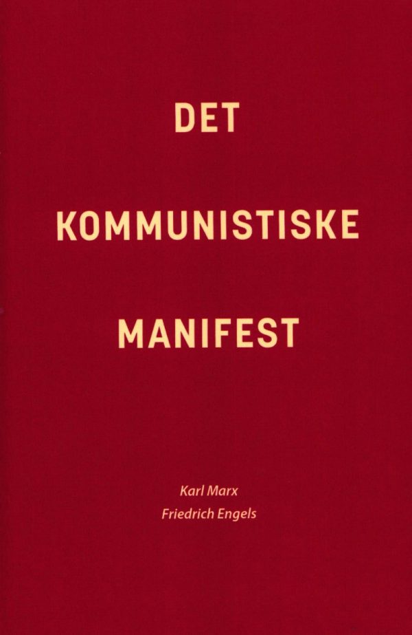 Det Kommunistiske Manifest - Karl Marx - Bog