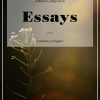 Essays - Johannes Jørgensen - Bog