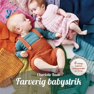 Farverig Babystrik - Charlotte Kaae - Bog