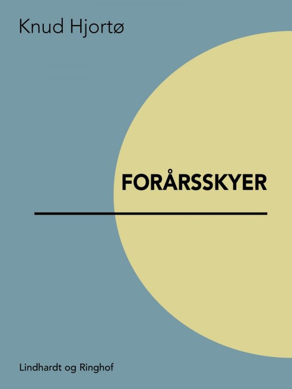 Forårsskyer - Knud Hjortø - Bog