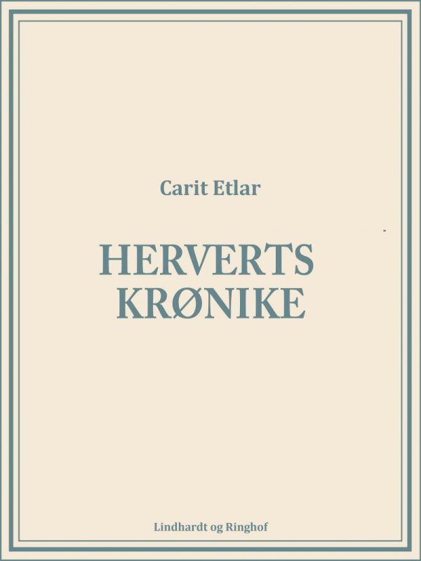 Herverts Krønike - Carit Etlar - Bog