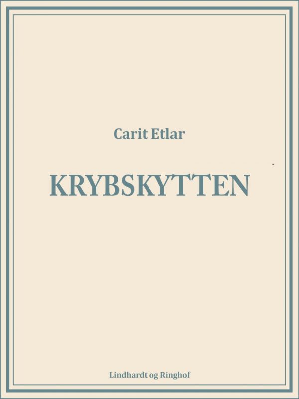 Krybskytten - Carit Etlar - Bog