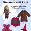 Miniature Strik I 1:12 - Daniela Nielsen - Bog