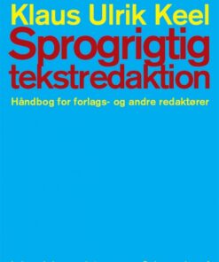 Sprogrigtig tekstredaktion (E-bog)