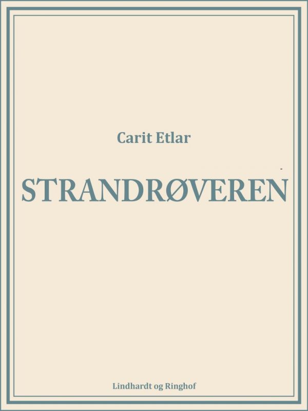 Strandrøveren - Carit Etlar - Bog