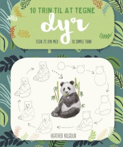 10 Trin Til At Tegne Dyr - Heather Kilgour - Bog