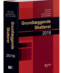 Grundlæggende Skatteret 2019 - Henrik Gam - Bog
