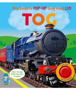 Min bedste pop-op-bog-bog med lyd: Tog (Bog)