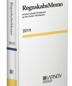 Regnskabsmemo 2019 - Kirsa Schnell Hansen - Bog