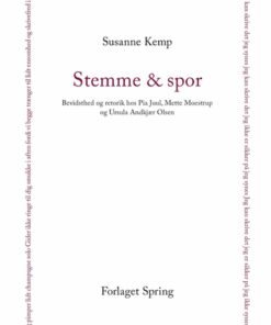 Stemme & Spor - Susanne Kemp - Bog