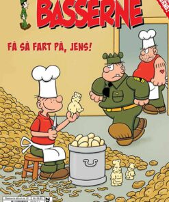 Basserne - Få Så Fart På, Jens! - Mort Walker - Tegneserie