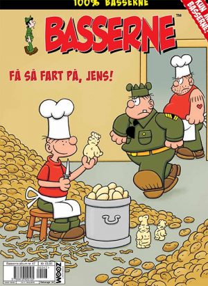 Basserne - Få Så Fart På, Jens! - Mort Walker - Tegneserie