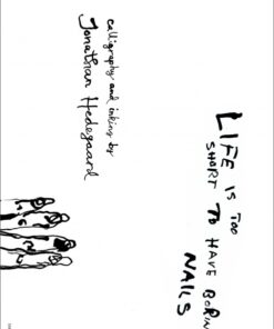 LIFE IS TOO SHORT TO HAVE BORING NAILS (Bog)