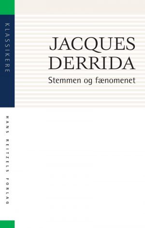 Stemmen Og Fænomenet - Jacques Derrida - Bog