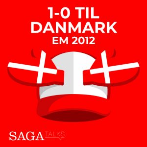 1-0 til Danmark - EM 2012 (E-bog)