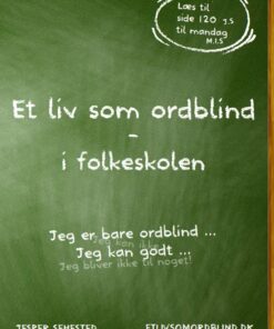 Et Liv Som Ordblind I Folkeskole - Jesper Sehested - Bog