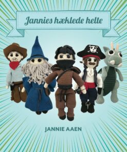 Jannies Hæklede Helte - Jannie Aaen - Bog