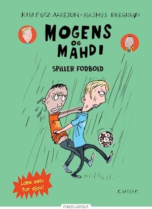 Mogens og Mahdi spiller fodbold