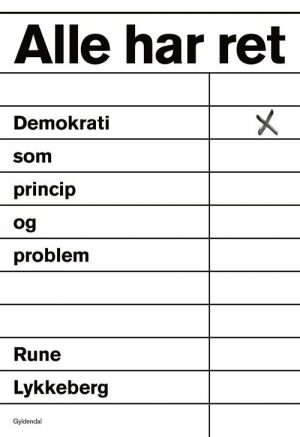 Alle Har Ret - Rune Lykkeberg - Bog