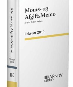 Moms & Afgiftsmemo 2019-1 - Britt ørskov Nielsen - Bog